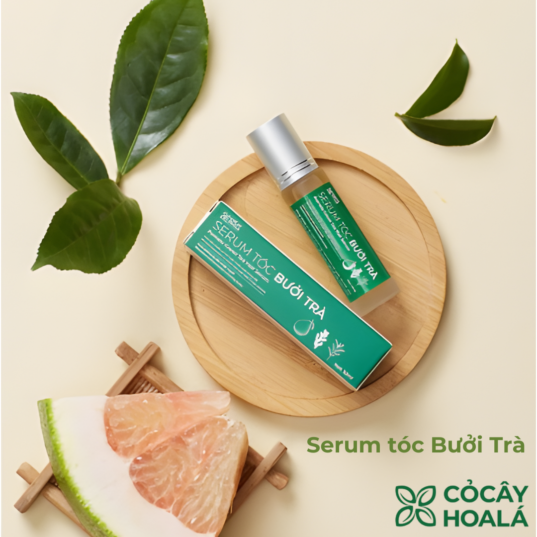 Serum Tóc Bưởi Trà Cỏ Cây Hoa Lá 10ml